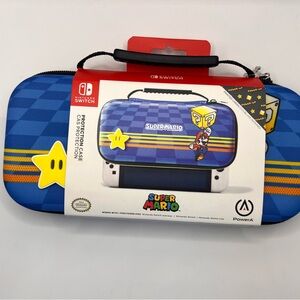Nintendo Super Mario Blue and Yellow Switch Case